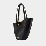 Le Bambola Moyen - Jacquemus - Leather - Black