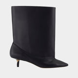 Tourni Ankle Boots - Jacquemus - Leather - Black