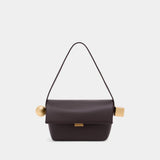 Le Rond Carré - Jacquemus - Leather - Brown
