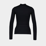 Moonogram Baby Fit T-Shirt - Marine Serre - Cotton - Black