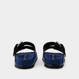 Deadstock Ground Sandals - Marine Serre - Rubber - Laser Blue