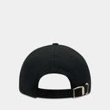 Cursive Cap - 3.PARADIS - Wool - Black