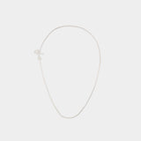 Adc 2 In 1 Necklace - AMI Paris - Metal - Silver