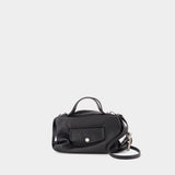 Mini Biker Purse - Simone Rocha - Leather - Black