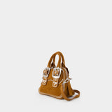 Top Handle Mini Purse - Marni - Leather - Brown