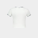Tee T-Shirt - Rabanne - Cotton - White