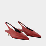 Camila Pumps - Aeyde - Leather - Red