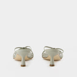 Abby Pumps - Aeyde - Leather - Green