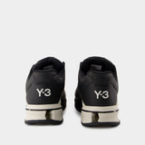 A3 Control Sneakers - Y-3 - Leather - Black