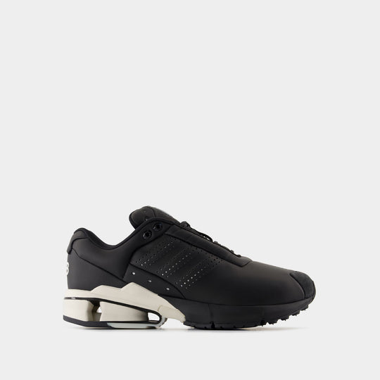 A3 Control Sneakers - Y-3 - Leather - Black