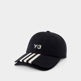 3s Cap - Y-3 - Cotton - Black