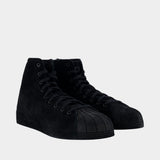 Nizzastar Hi Sneakers - Y-3 - Leather - Black