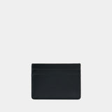Card Holder - Jil Sander - Leather - Black