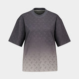 Faded Moon Relaxed T-Shirt - Marine Serre - Cotton - Grey