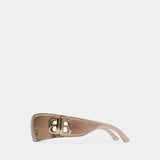 Bb0359s Sunglasses - Balenciaga - Nylon - Brown