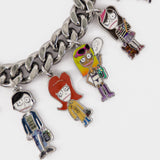 Miss Marc City Charm Bracelet - Marc Jacobs - Metal - Silver