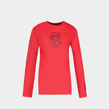 Coming Up Roses T-Shirt - Simone Rocha - Cotton - Red