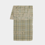Ekd Check Scarf - Burberry - Wool - Green