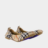 Baby Ballerinas - Burberry - Wool - Beige