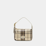 Ll Highlands Mini Duffle Purse - Burberry - Cotton - Beige