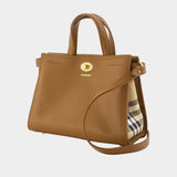Ll Mini Cotswolds Shopper Bag - Burberry - Leather - Brown