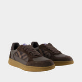 Mf New Terrace Mix M Sneakers - Burberry - Leather - Brown