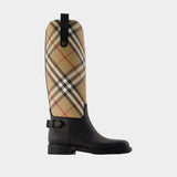 Lf Cavalier Boots - Burberry - Synthetic - Multicolor