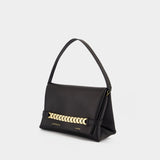 Chain Purse - Victoria Beckham - Leather - Black