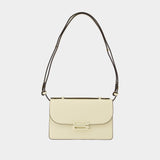 Tonal Mini Dorian Crossbody - Victoria Beckham - Leather - White