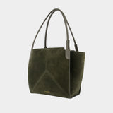 Small Victoria Tote Shopper Bag - Victoria Beckham - Leather - Green