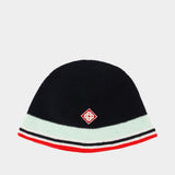 Crochet Bucket Hat - Casablanca - Cotton - Black