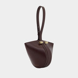 Mini Dia Purse - Victoria Beckham - Leather - Burgundy