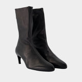 Harlow Mid 55 Boots - Victoria Beckham - Leather - Black