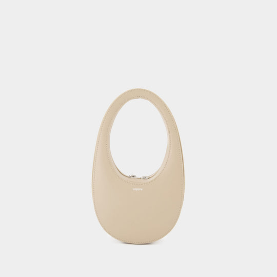 Mini Swipe Purse - Coperni - Leather - Beige