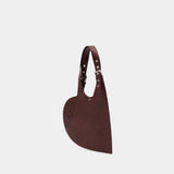 Belt Heart Tote Bag - Coperni - Leather - Brown