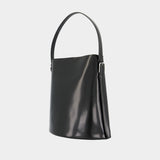 Ergonomical Shopper Bag - Coperni - Leather - Black