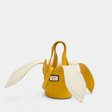 Banana Purse - Charles Jeffrey Loverboy - Leather - Yellow