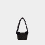 Crystal Lace Detail Bag - SELF PORTRAIT - Synthetic - Black