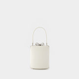Mini Bow Bag - SELF PORTRAIT - Silk - White