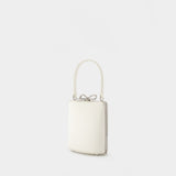 Mini Bow Bag - SELF PORTRAIT - Silk - White