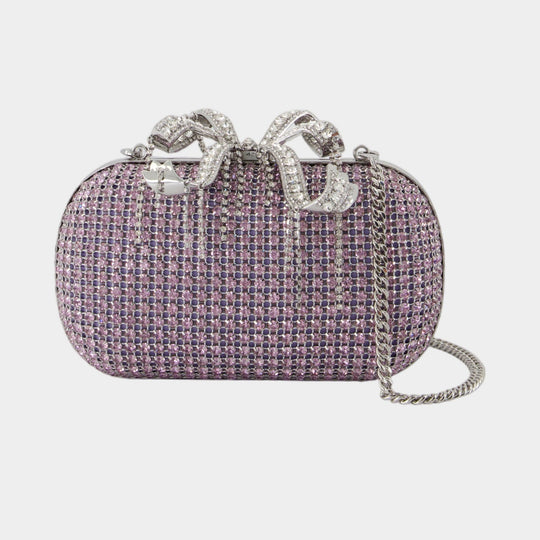 Chainmail Bag - SELF PORTRAIT - Metal - Purple