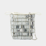 Crystal Mini Crossbody - SELF PORTRAIT - Metal - Silver