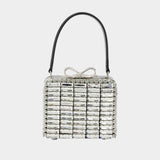 Crystal Mirco Bag - SELF PORTRAIT - Metal - Silver