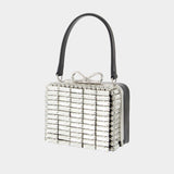 Crystal Mirco Bag - SELF PORTRAIT - Metal - Silver