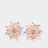 Flower Earrings - SELF PORTRAIT - Metal - Pink