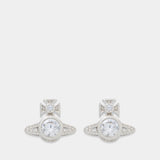 London Orb Earrings - Vivienne Westwood - Metal - Silver