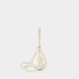Micro Egg Shoulder Bag - Simone Rocha - PVC - White