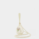 Micro Egg Shoulder Bag - Simone Rocha - PVC - White