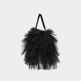 Oversized Frilly Tutu Shopper Bag - Simone Rocha - Polyester - Black