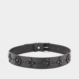Emb Belt - Simone Rocha - Leather - Black
